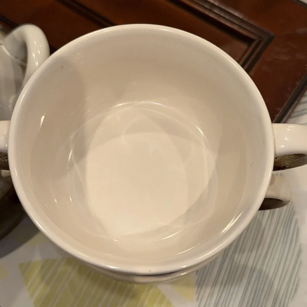 SOUP BOWL AND SOUP DISHES FOR SALE SUPRE CUTE FOR FALL